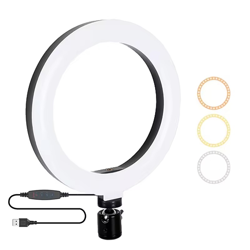 Photography Lighting Ring - إضاءة حلقية للسيلفي بحجم 16/26/33 سم،