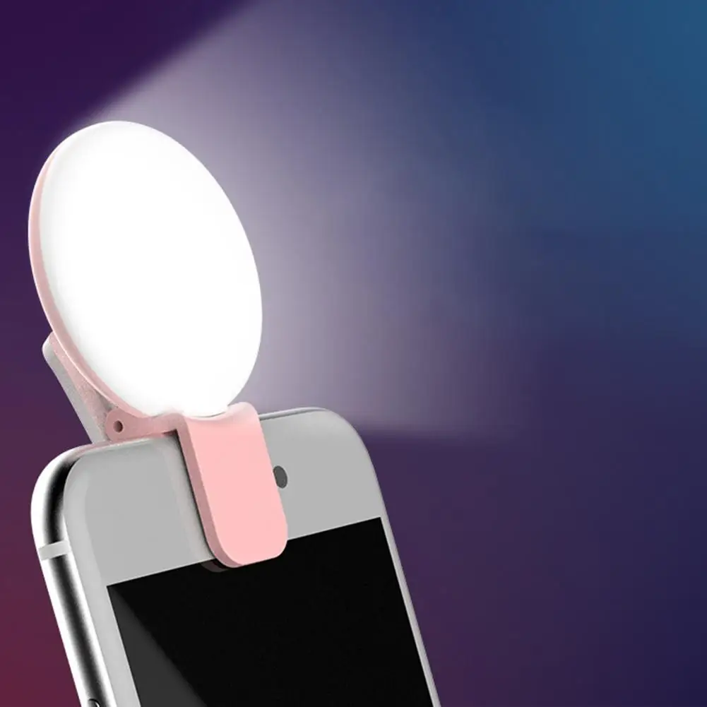 Photography Lighting Ring - الهاتف المحمول LED Selfie Ring Light