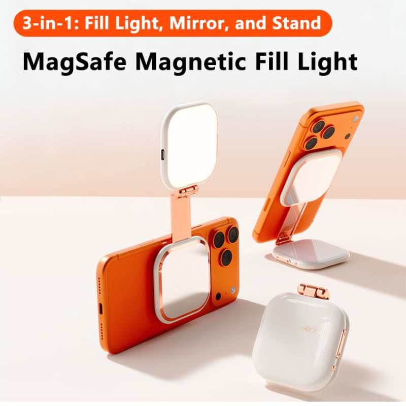 Photography Lighting Ring - ضوء حلقي مغناطيسي 3 في 1