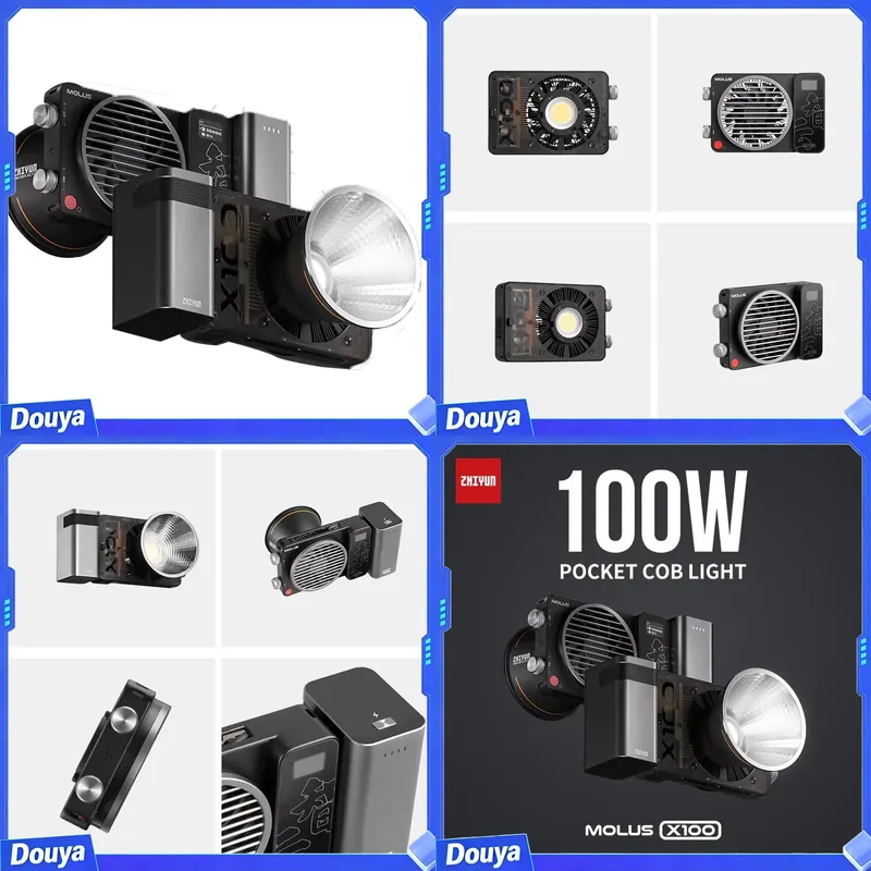 Photography With Lighting - ضوء LED محمول باليد ZHIYUN Molus