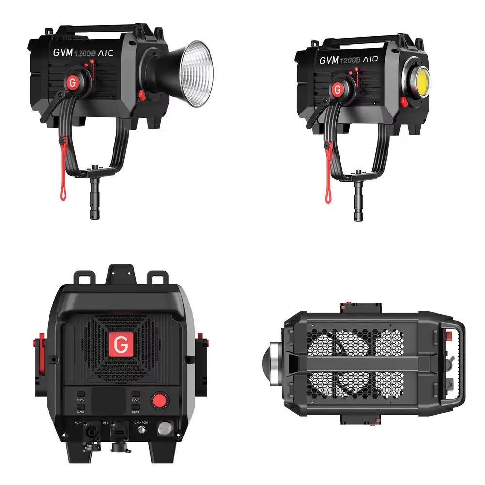 Photography With Lighting - ضوء LED مستمر GVM SD1200B AIO