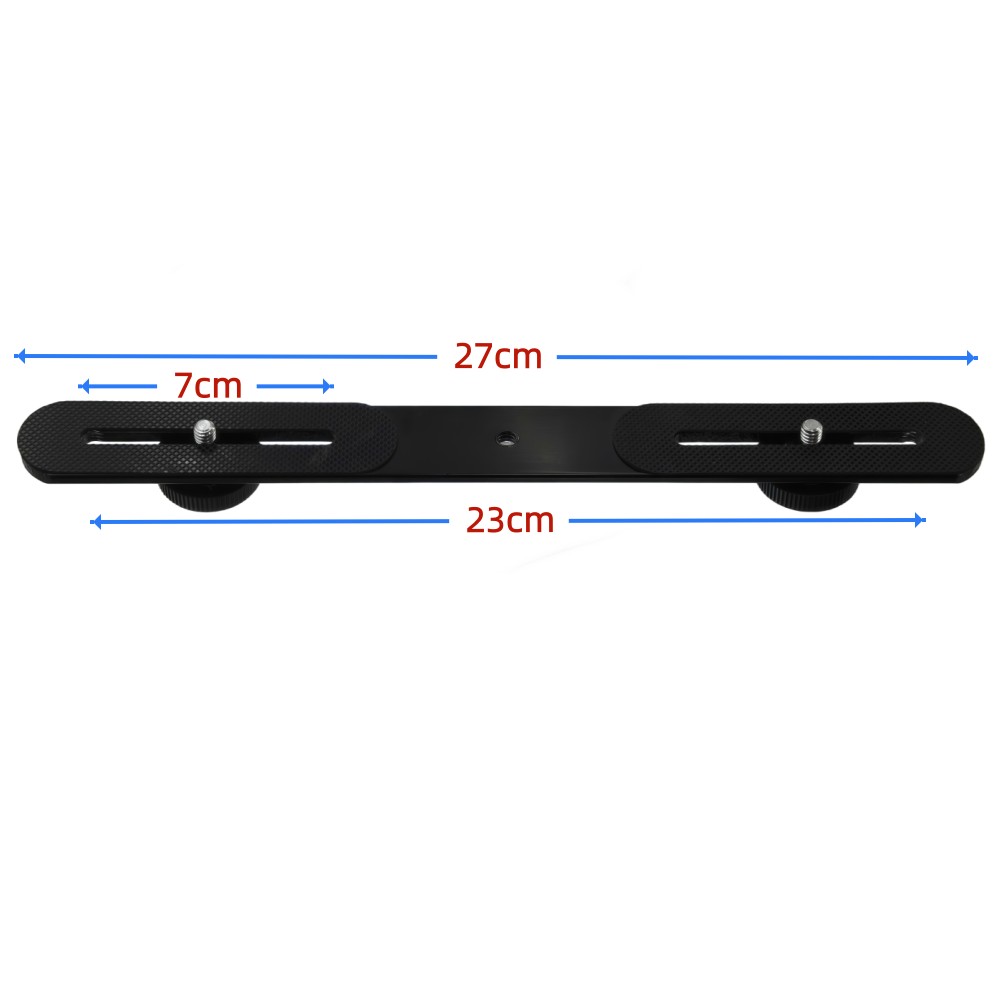 حامل مزدوج للفلاش مع برغي 1/4  - مراجعة Photography Lighting Triangle وسعره