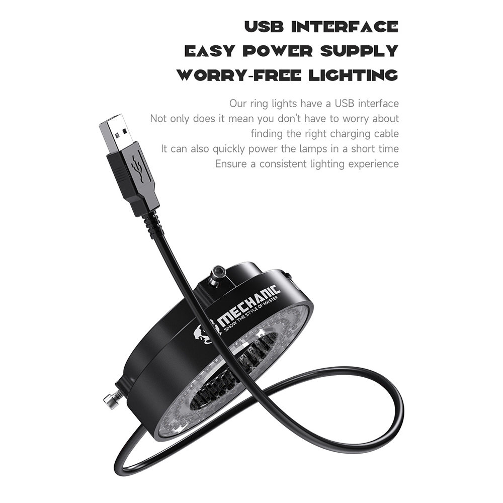 مصباح حلقي LED للميكروسكوب طرا - مراجعة Photography Lighting Ring وسعره