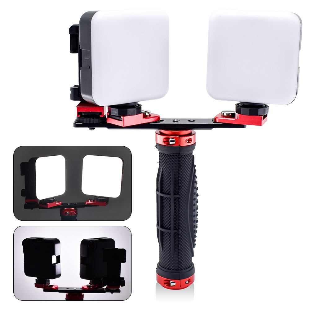 ضوء هاتف LED للصور مع حامل ثلا - مراجعة Photography Lighting Ring وسعره