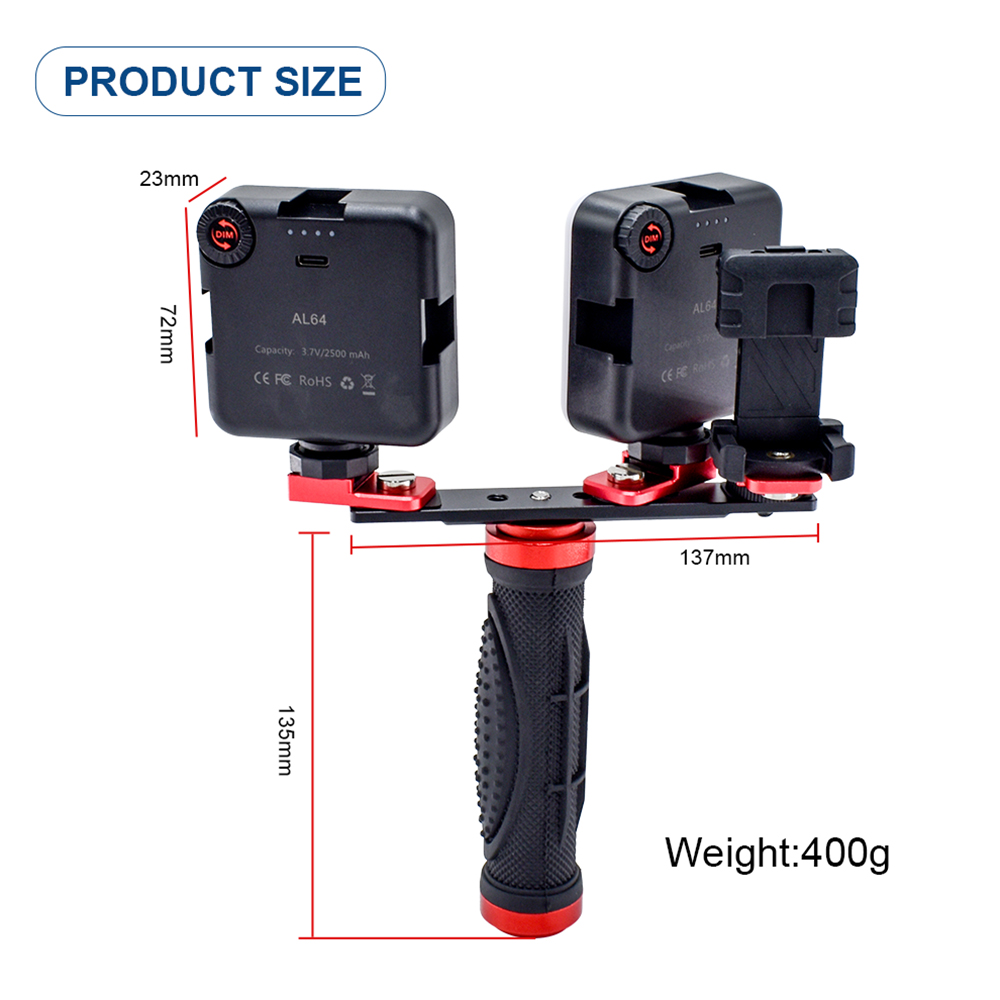 ضوء هاتف LED للصور مع حامل ثلا - مراجعة Photography Lighting Ring وسعره