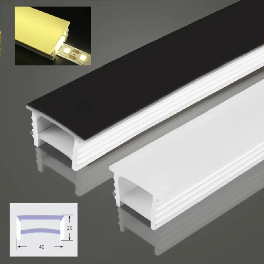 راحة الأبيض سيليكون أنبوب LED  - مراجعة Diffusion Material Roll وسعره