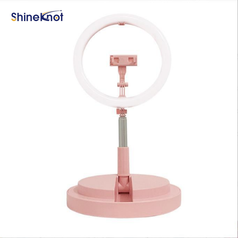 مصباح تجميل متنقل من SHINEKNOT - مراجعة Photography Lighting Ring وسعره