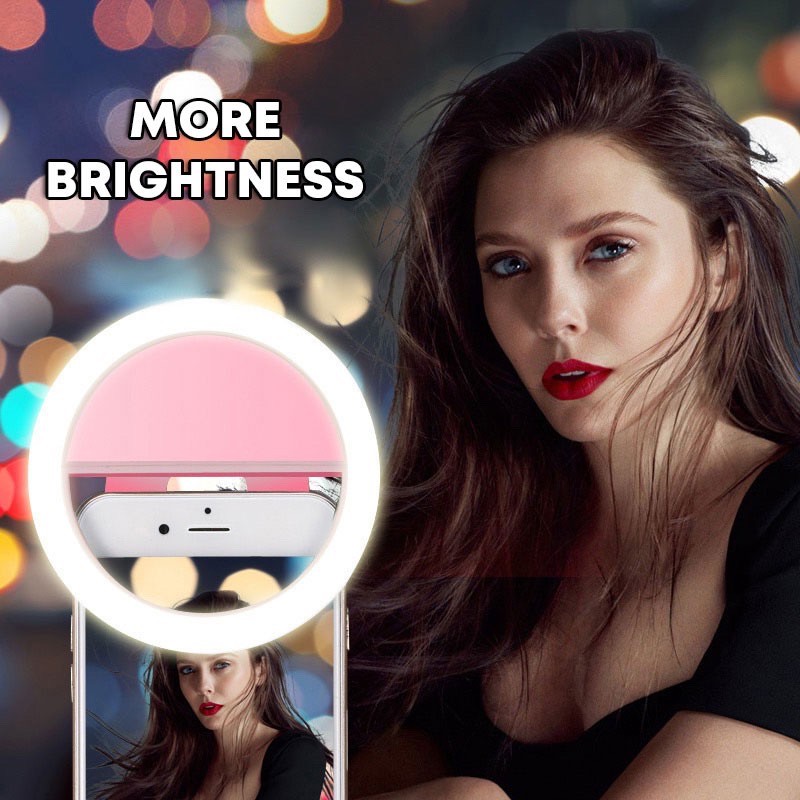 LED Selfie مصباح مصمم على شكل  - مراجعة Photography Lighting Ring وسعره