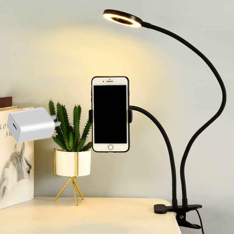 حامل هاتف محمول مرن متعدد الاس - مراجعة Photography Lighting Ring وسعره