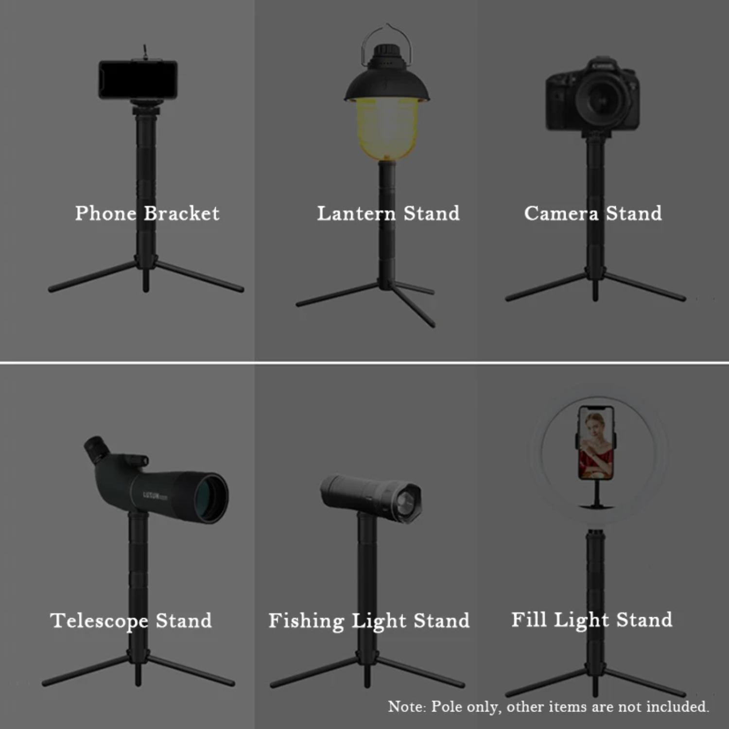 حامل فانوس ألومنيوم جديد قابل  - مراجعة Photography Lighting Triangle وسعره