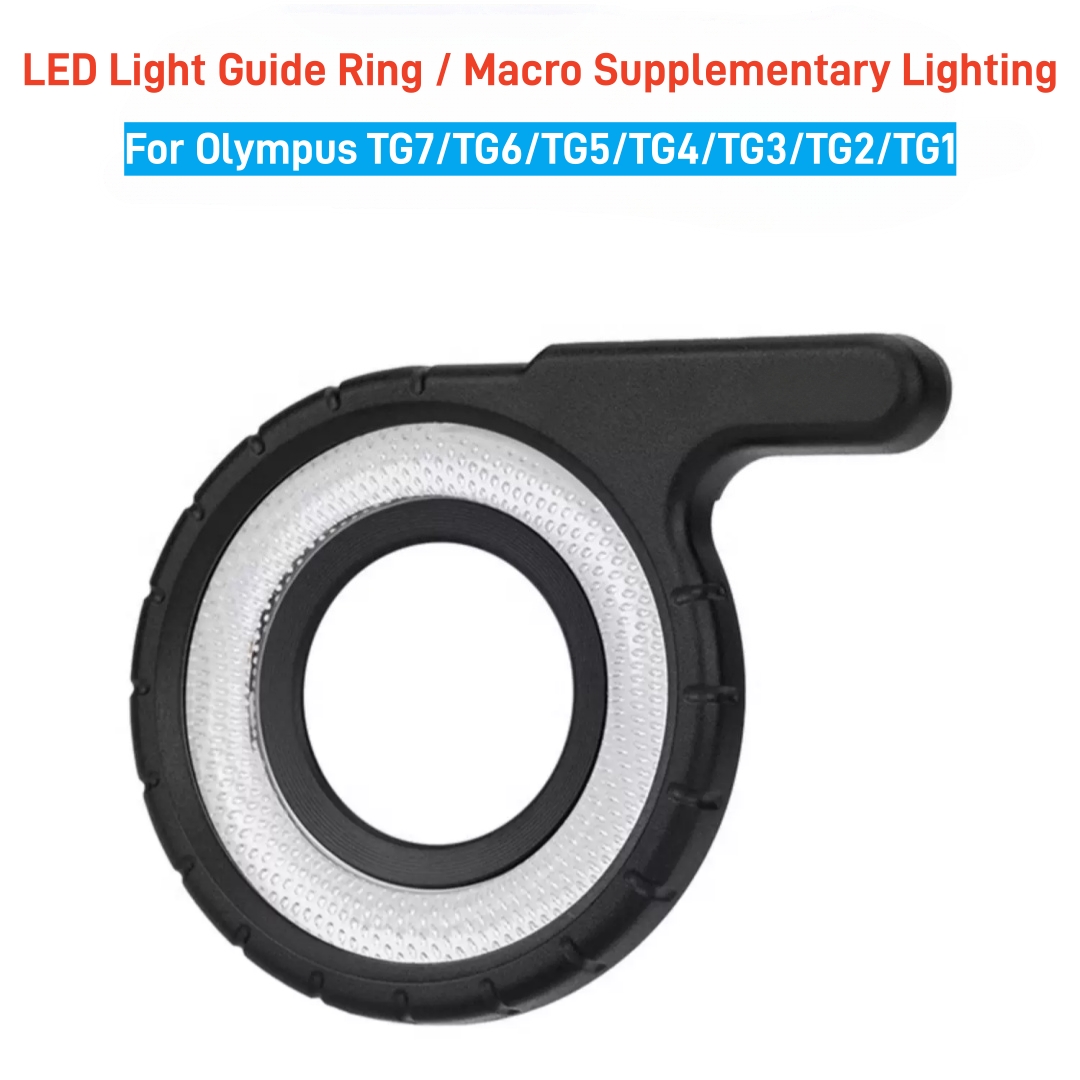حلقة توجيه الضوء LED مع موزع ض - مراجعة Photography Lighting Guides وسعره