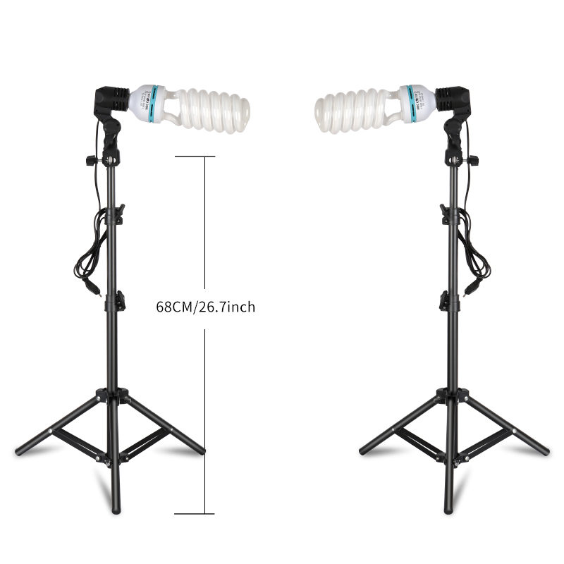 2 قطعة 135 واط 5500 كيلو التصو - مراجعة Photography Lighting For Portraits وسعره