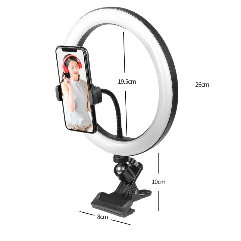 عكس الضوء Led مصباح مصمم على ش - مراجعة Photography Lighting Ring وسعره