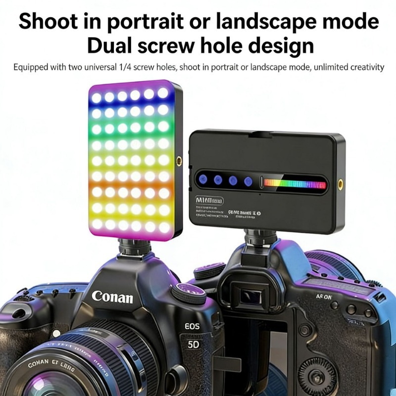 ضوء محمول للتصوير الفوتوغرافي، - مراجعة Photography Lighting Color وسعره