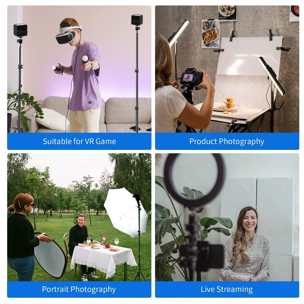 حامل إضاءة سيلينز بارتفاع 7.3  - مراجعة Photography Lighting Triangle وسعره