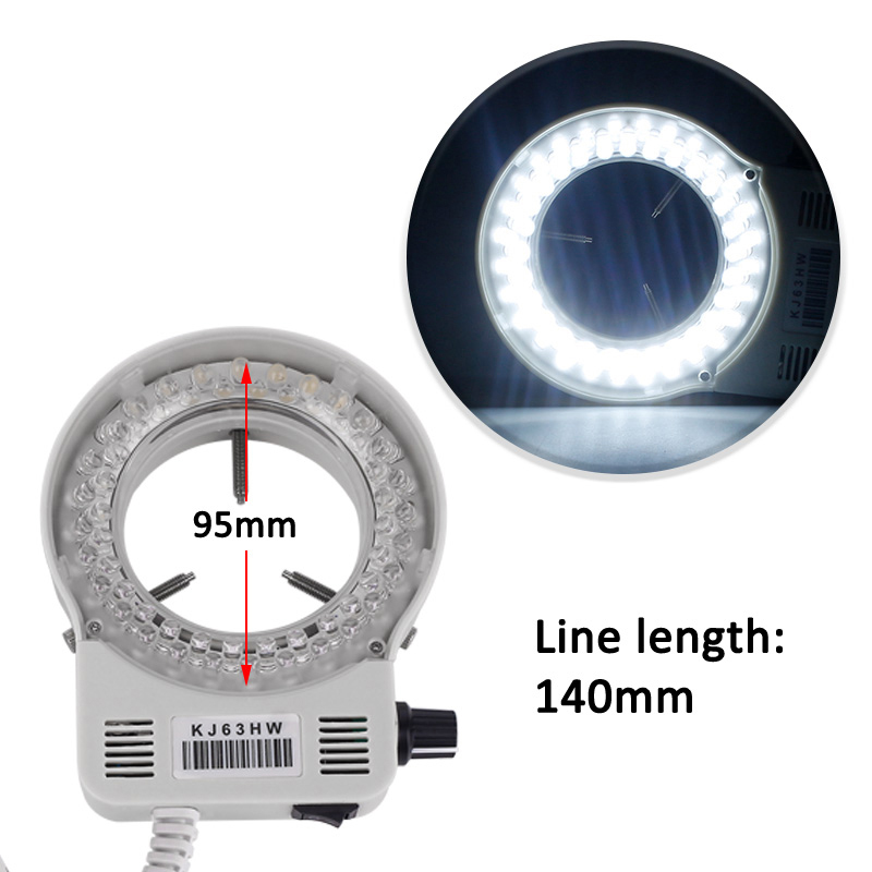مصباح إضاءة حلقي LED 56 لميكرو - مراجعة Photography Lighting Ring وسعره