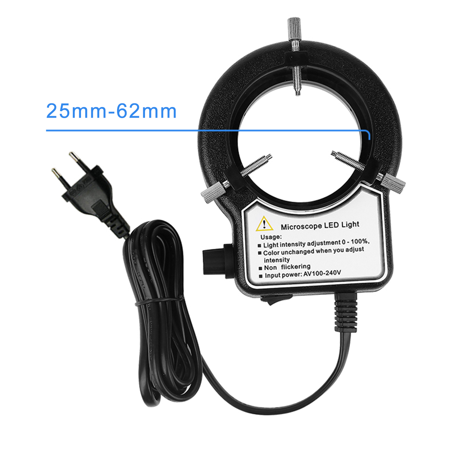 مصباح إضاءة حلقي LED 56 لميكرو - مراجعة Photography Lighting Ring وسعره