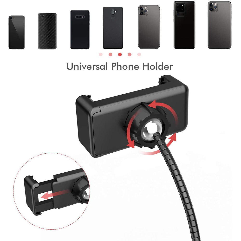 إضاءة حلقية للسيلفي مقاس 10 بو - مراجعة Photography Lighting Ring وسعره