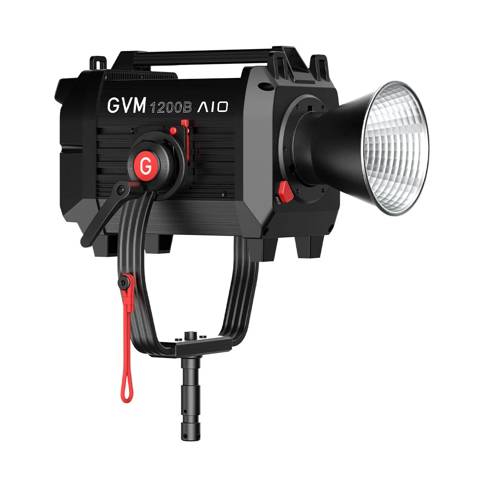 ضوء LED مستمر GVM SD1200B AIO  - مراجعة Photography With Lighting وسعره
