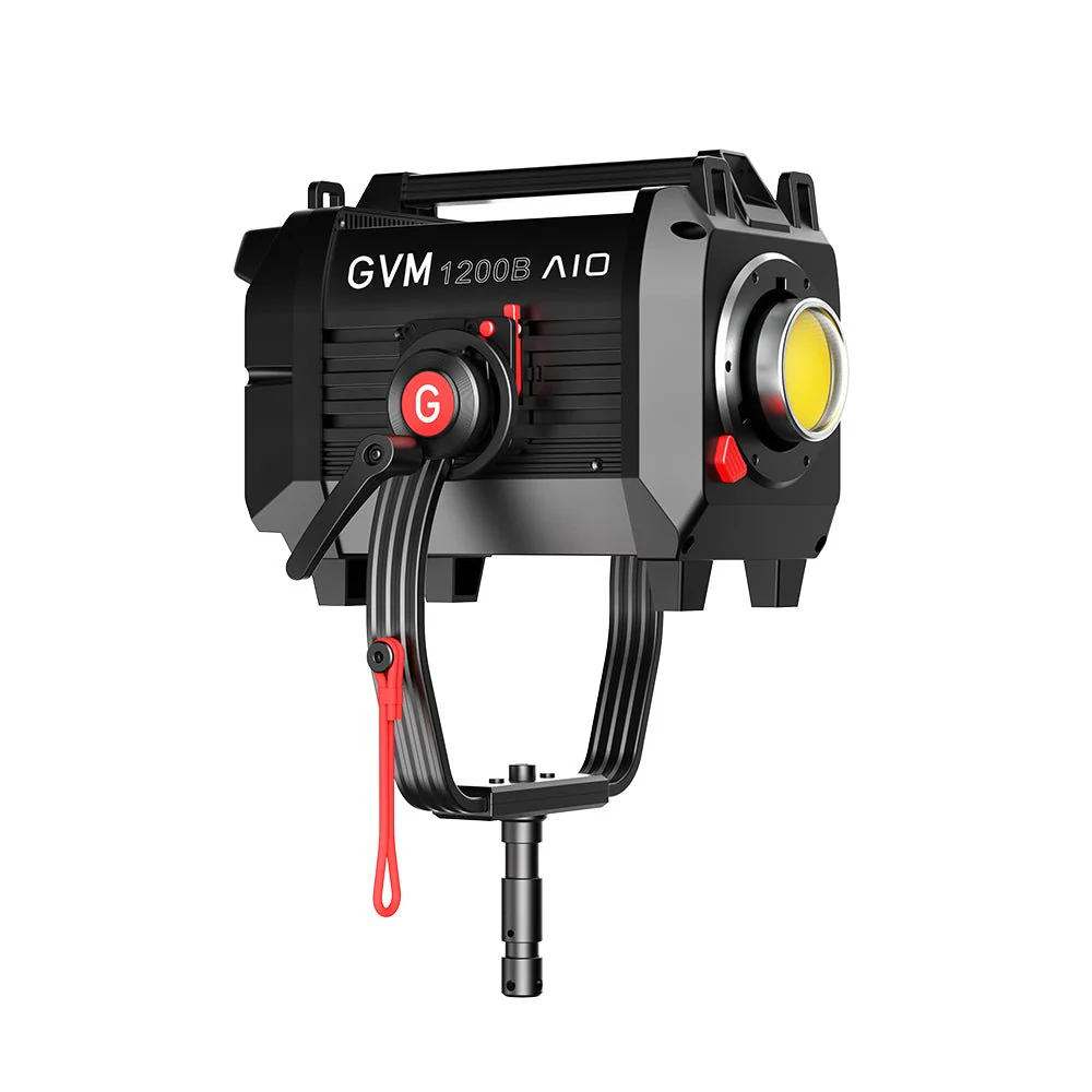 ضوء LED مستمر GVM SD1200B AIO  - مراجعة Photography With Lighting وسعره
