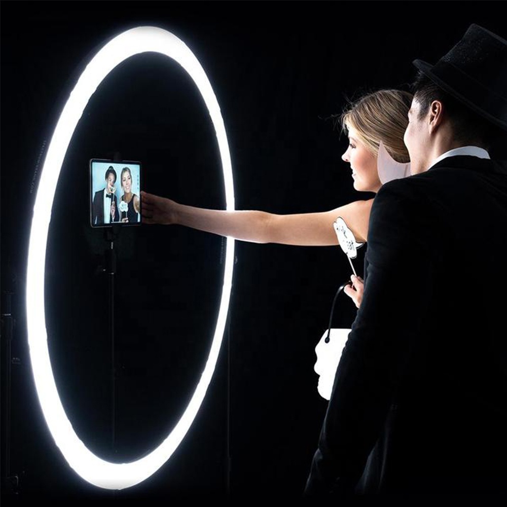 إضاءة حلقية LED بقوة 120 واط م - مراجعة Photography Lighting Ring وسعره