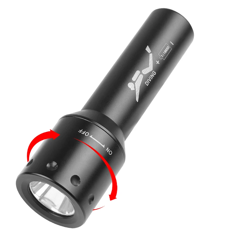 مصباح غوص LED جديد T6 طويل الم - مراجعة Photography With Lighting وسعره