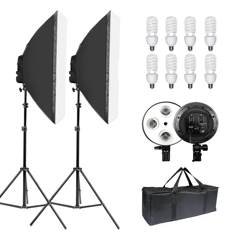 طقم إضاءة استوديو التصوير الفو - مراجعة Photography Lighting For Portraits وسعره