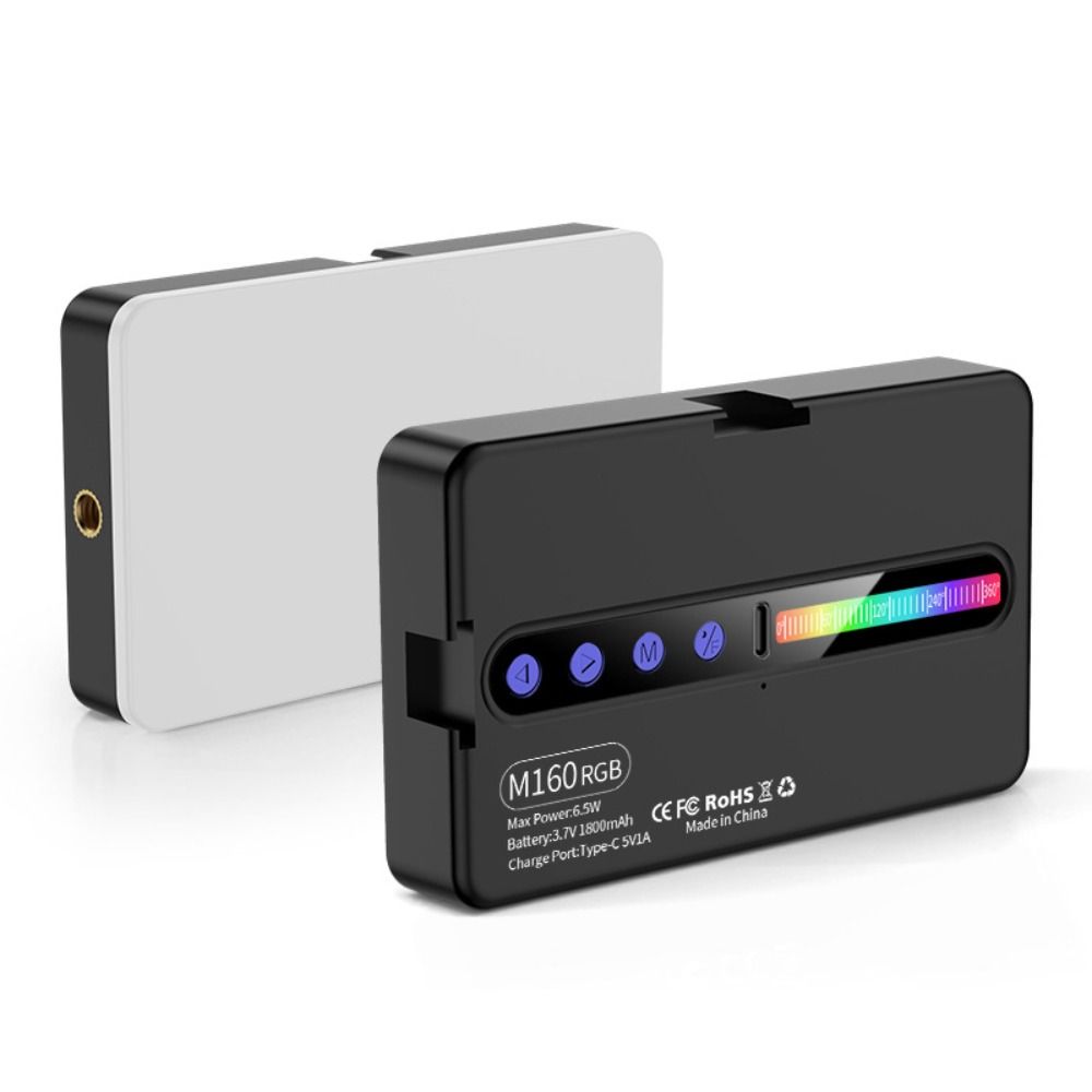 مصباح فيديو LED RGB قابل للتعت - مراجعة Photography Lighting Color وسعره